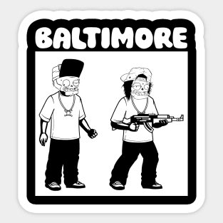 baltimore Sticker